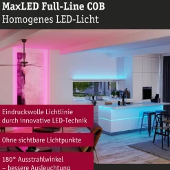 LED-valonauha Paulmann MaxLED 500, COB, 2.5m, RGBW, 15W, 530lm/m, RGBW+