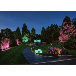 LED-valonauha Paulmann Plug & Shine Smooth, 5m, Smart Home Zigbee 3.0, IP67, RGBW+, valkoinen
