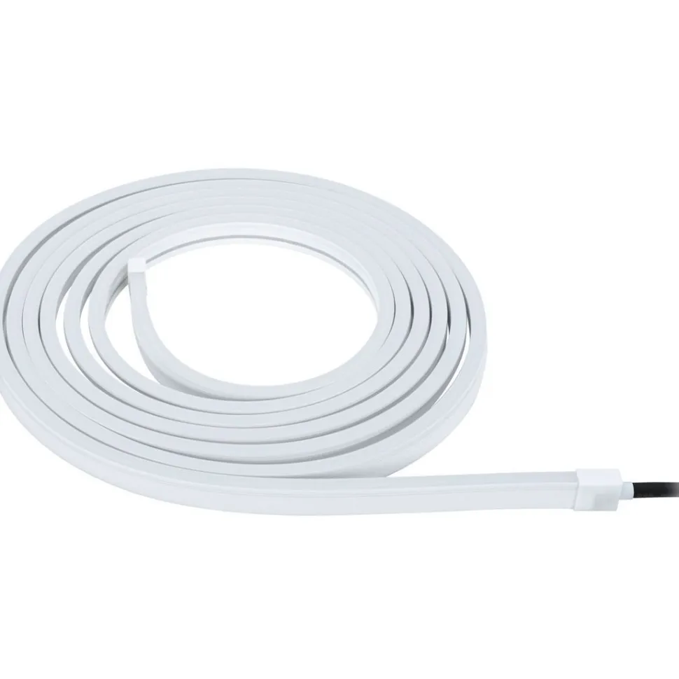 LED-valonauha Paulmann Plug & Shine Smooth, 5m, Smart Home Zigbee 3.0, IP67, RGBW+, valkoinen