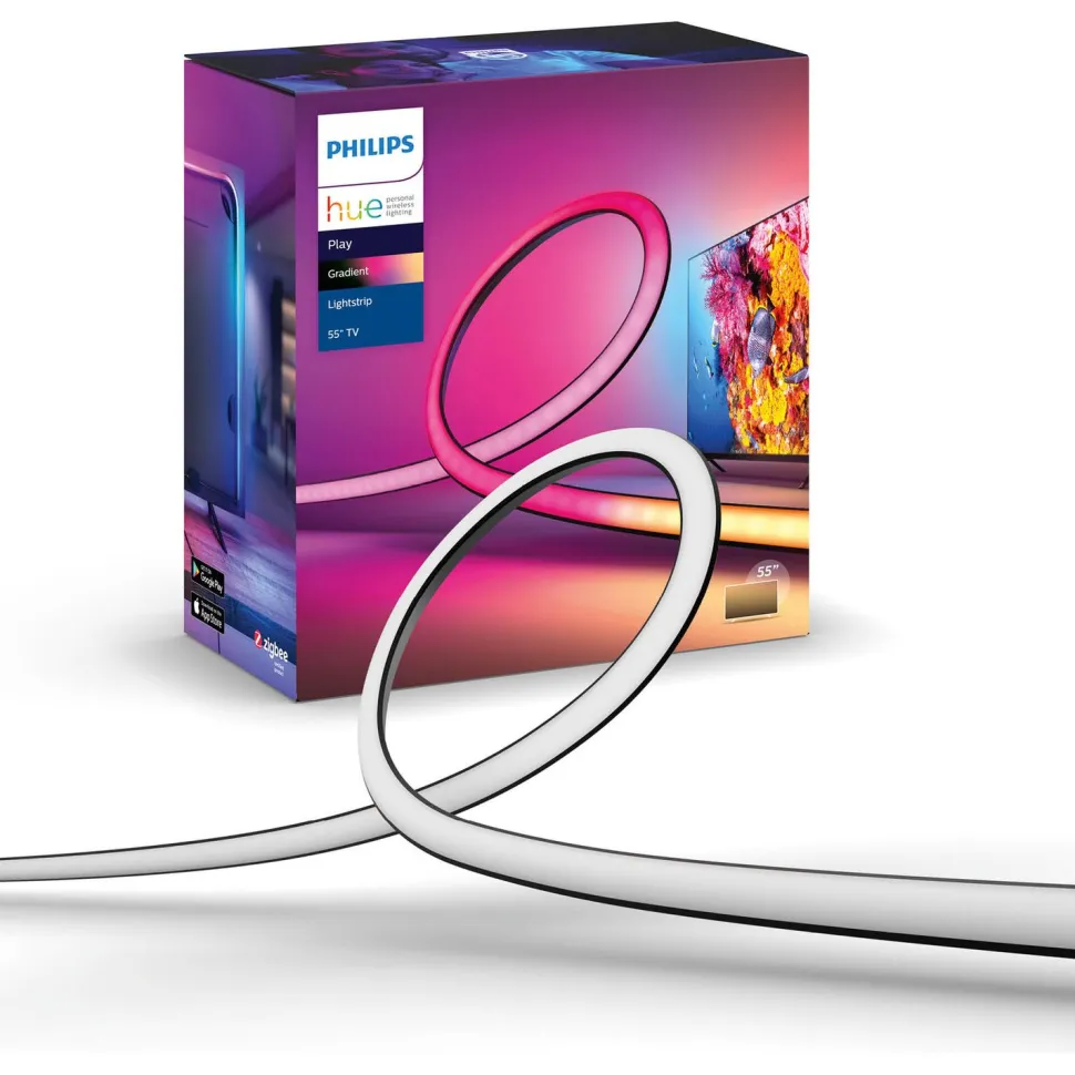 LED-valonauha Philips Hue Lightstrip Gradient TV 55"