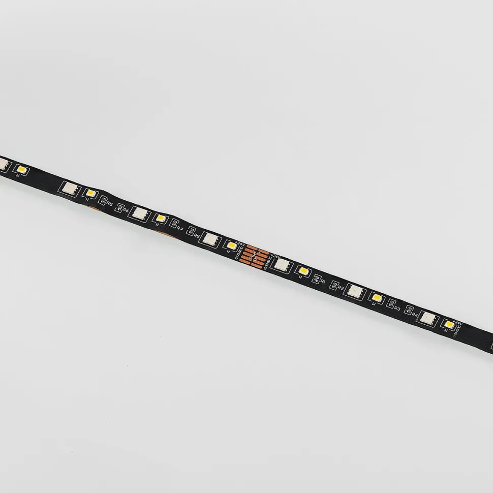 LED-valonauha Trio Grip RGBW, 3m, musta