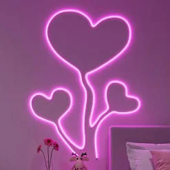 LED-valonauha Trio Neon RGBW, 3m, valkoinen