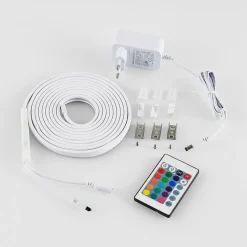LED-valonauha Trio Neon RGBW, 3m, valkoinen