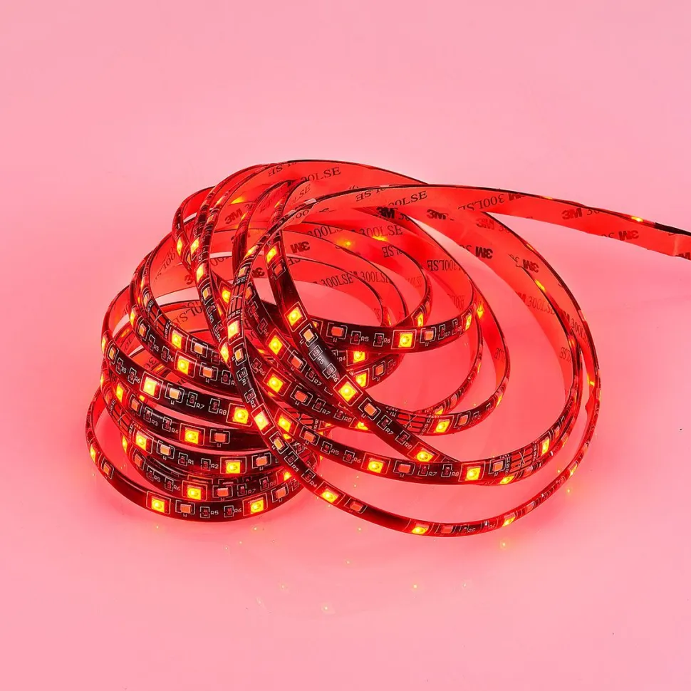LED-valonauha Trio Rush RGBW, 3m, musta