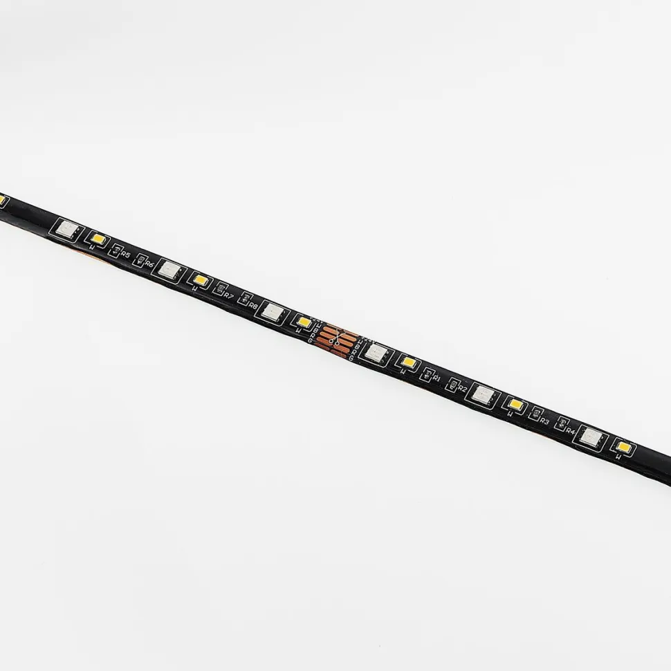 LED-valonauha Trio Rush RGBW, 3m, musta