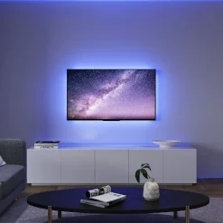 LED-valonauha Trio Screen, 1.2 m, musta, RGBW