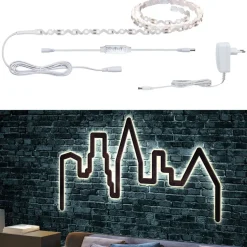 LED-valonauha Paulmann FlexLED 3D, 1.5m, 5W, 310lm/m, 3000K, 6VA