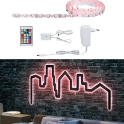 LED-valonauha Paulmann FlexLED 3D, 1.5m, 11W, RGB, 12VA