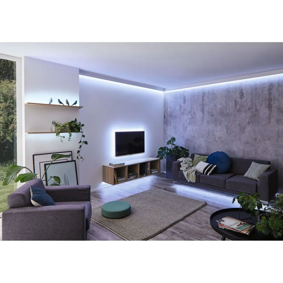 LED-valonauha Paulmann MaxLED 250, aloituspakkaus, 1.5m, IP44, 6W, 240lm/m, 6500K, 24VA