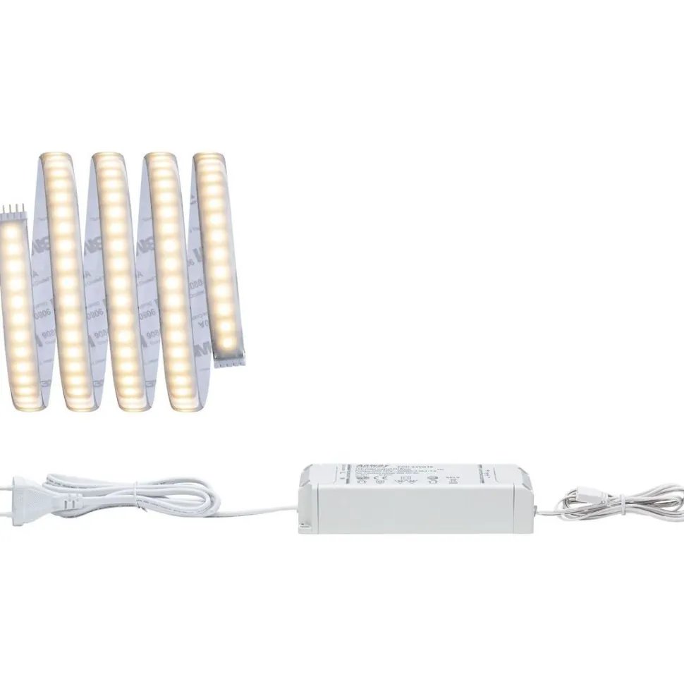 LED-valonauha Paulmann MaxLED 1000, aloituspakkaus, 1.5m, IP44, 18W, 880lm/m, 2700K, 36VA