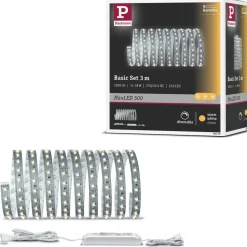 LED-valonauha Paulmann MaxLED 500, aloituspakkaus, 3m, 18W, 550lm/m, 2700K, 36VA