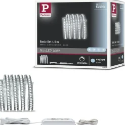 LED-valonauha Paulmann MaxLED 1000, aloituspakkaus, 1.5m, 18W, 1100lm/m, 6500K, 36VA
