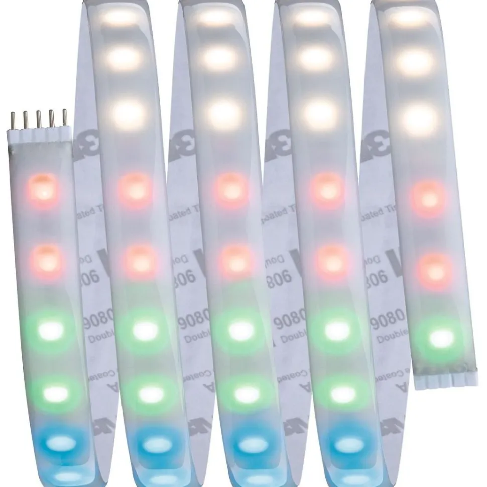 LED-valonauha Paulmann MaxLED 1000, aloituspakkaus, RGBW, 1.5m, IP44, 18W, 1000lm/m, 72LED/m, 25VA