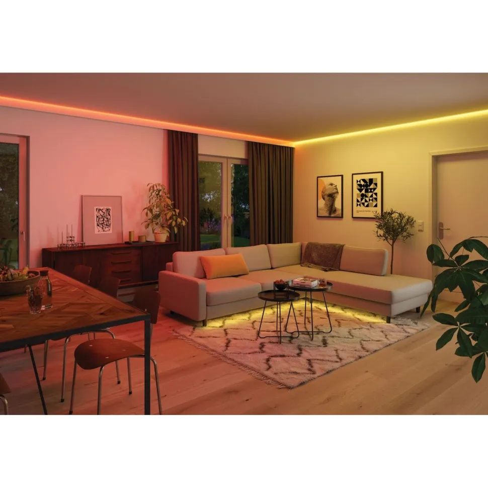 LED-valonauha Paulmann MaxLED 1000, aloituspakkaus, RGBW, 1.5m, IP44, 18W, 1000lm/m, 72LED/m, 25VA