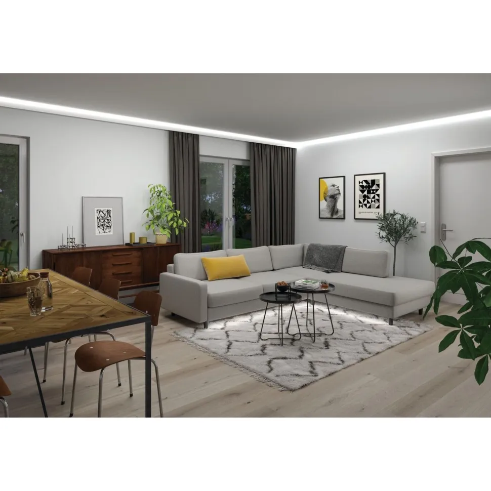 LED-valonauha Paulmann MaxLED 1000, aloituspakkaus, RGBW, 1.5m, IP44, 18W, 1000lm/m, 72LED/m, 25VA