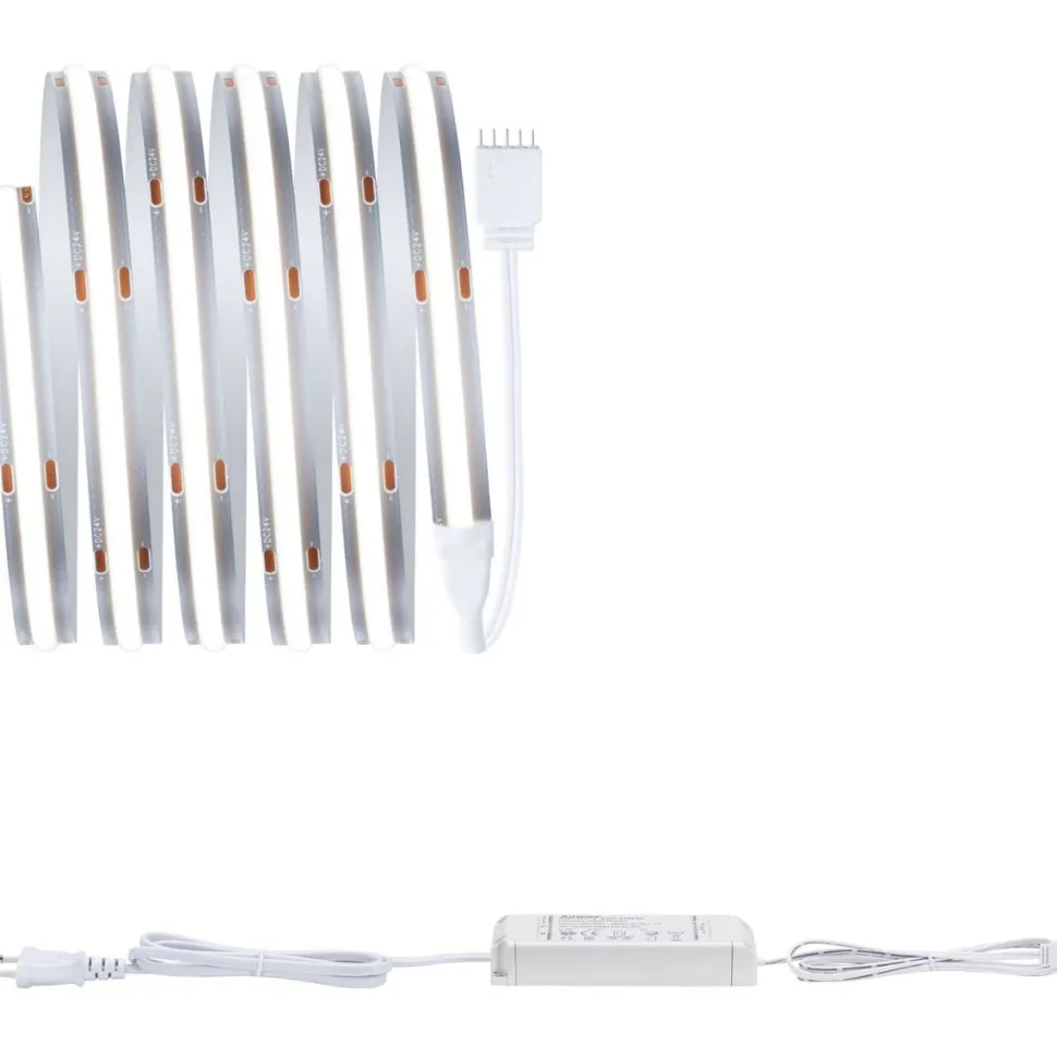 LED-valonauha Paulmann MaxLED 500 Full-Line COB, aloituspakkaus, 1.5m, 10W, 600lm/m, 480LEDs/m, 6500K, 25VA