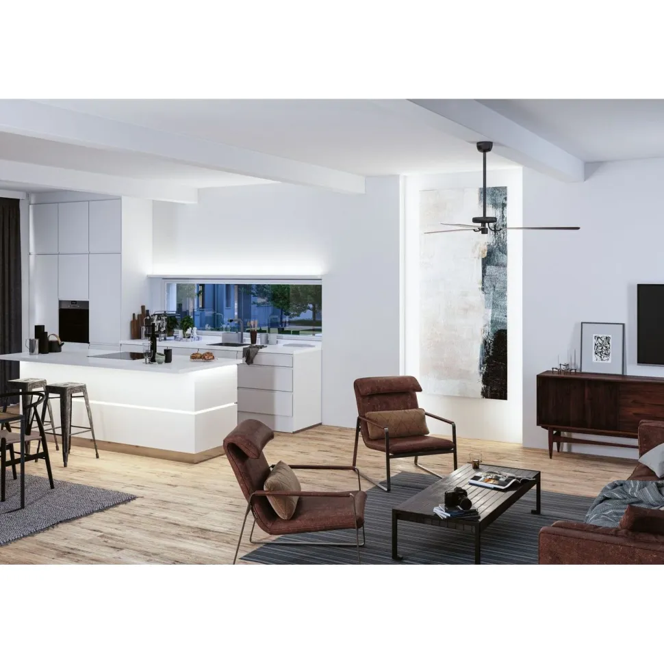 LED-valonauha Paulmann MaxLED 500 Full-Line COB, aloituspakkaus, 1.5m, 10W, 600lm/m, 480LEDs/m, 6500K, 25VA