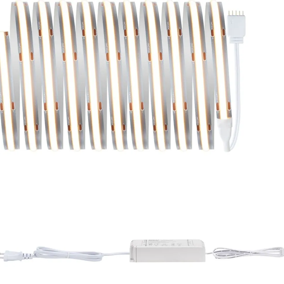 LED-valonauha Paulmann MaxLED Full-Line COB 500, aloituspakkaus, 3m, 19W, 500lm/m, 480LEDs/m, 2700K, 36VA