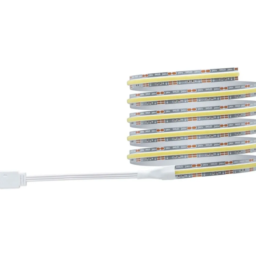 LED-valonauha Paulmann MaxLED 500 Full-Line COB, aloituspakkaus, 1.5m, 10W, 600lm/m, 640LEDs/m, 25VA, säädettävä värilämpötila