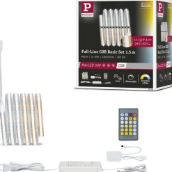 LED-valonauha Paulmann MaxLED 500 Full-Line COB, aloituspakkaus, 1.5m, 10W, 600lm/m, 640LEDs/m, 25VA, säädettävä värilämpötila