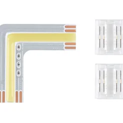 LED-valonauha Paulmann MaxLED 1000 Full-Line COB, kulmaosa, 0.7W, 2000lm/m, säädettävä värilämpötila