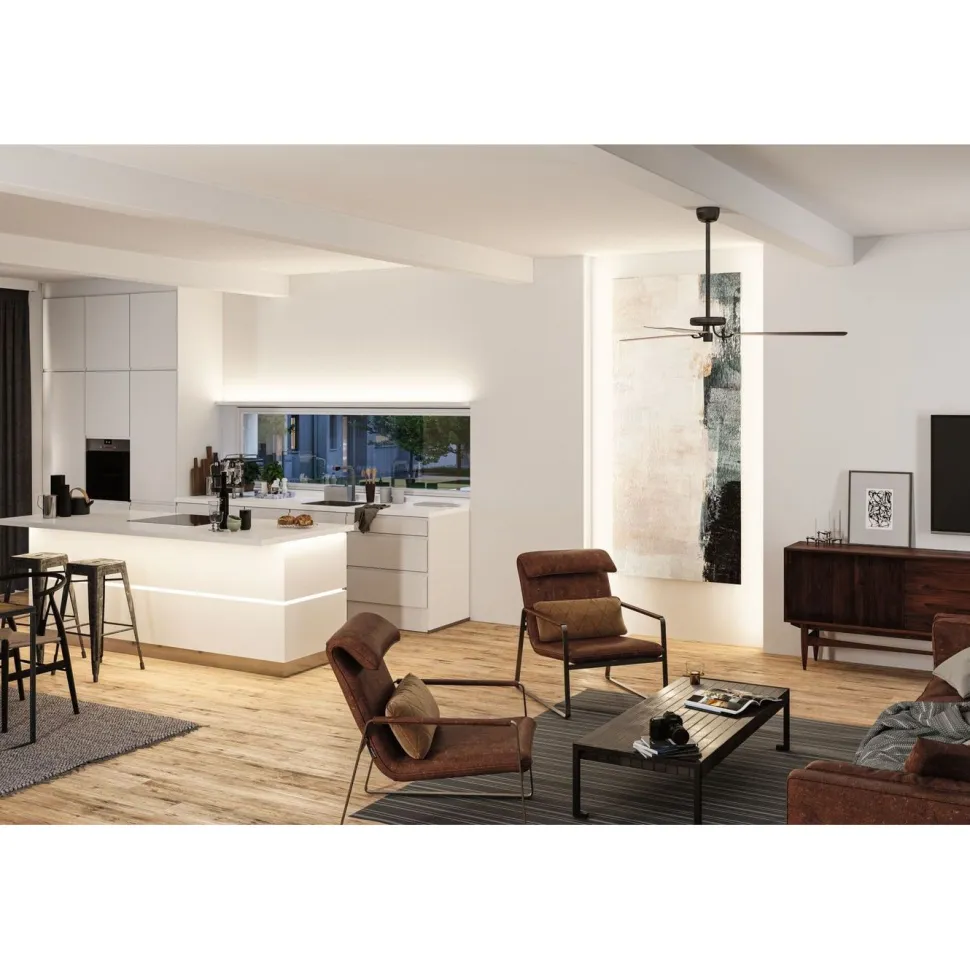 LED-valonauha Paulmann MaxLED Full-Line COB 500, 2.5m, 15W, 500lm/m, 480LEDs/m, 2700K