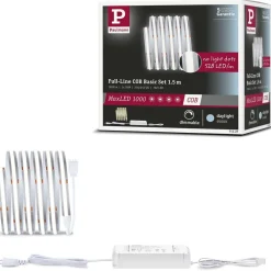 LED-valonauha Paulmann MaxLED 1000 Full-Line COB, 1.5m, 18W, 1280lm/m, 528LEDs/m, 6500K, 40VA