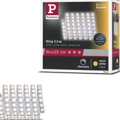 LED-valonauha Paulmann MaxLED 500, 2.5m, IP44, 15W, 440lm/m, 2700K
