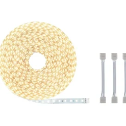 LED-valonauha Paulmann MaxLED 500, 20m, 72W, 550lm/m, 72LEDs/m, 3 sovitinkaapelia, 2700K