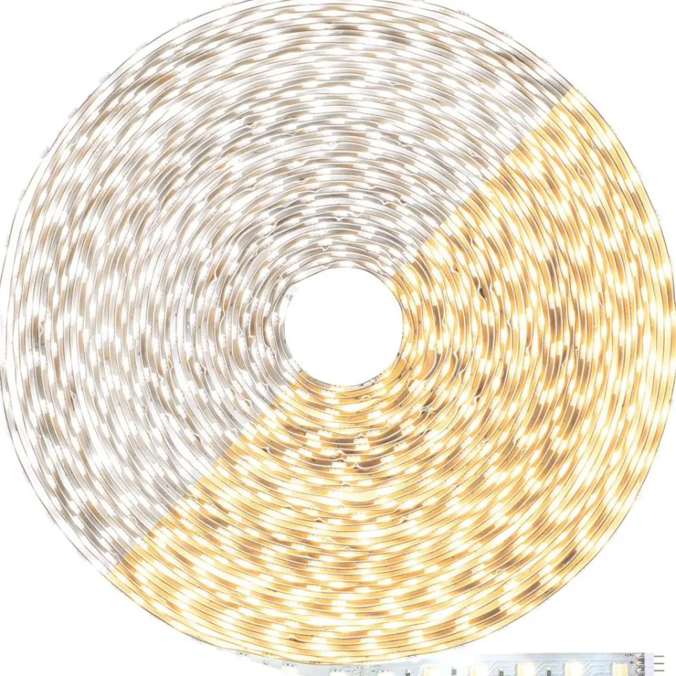 LED-valonauha Paulmann MaxLED 500, 20m, 72W, 550lm/m, 60LEDs/m, 3 sovitinkaapelia, säädettävä värilämpötila