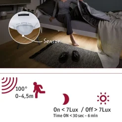 LED-valonauha Paulmann MaxLED 250 Night Comfort, 1m, IP44, 4W, 300lm/m, 30LEDs/m, 2700K, 12VA