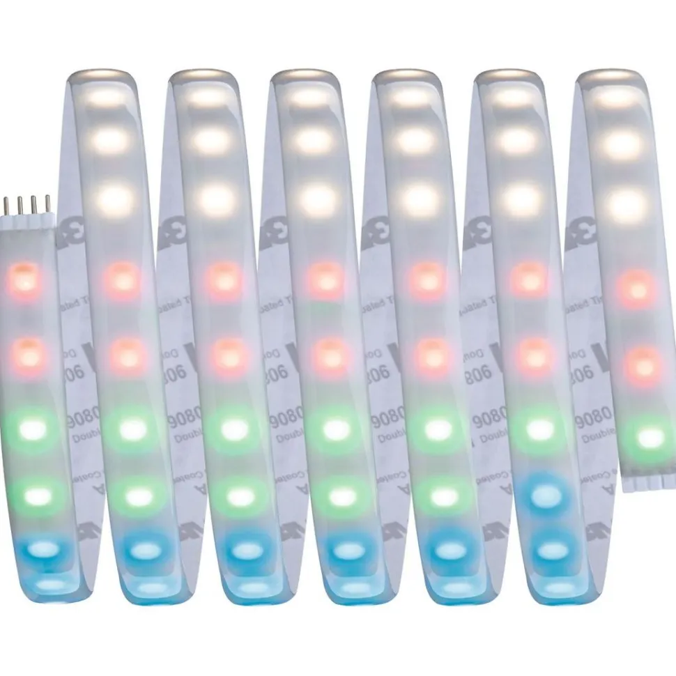 LED-valonauha Paulmann MaxLED 1000, RGBW, 2.5m, IP44, 28W, 1000lm/m, 72LED/m