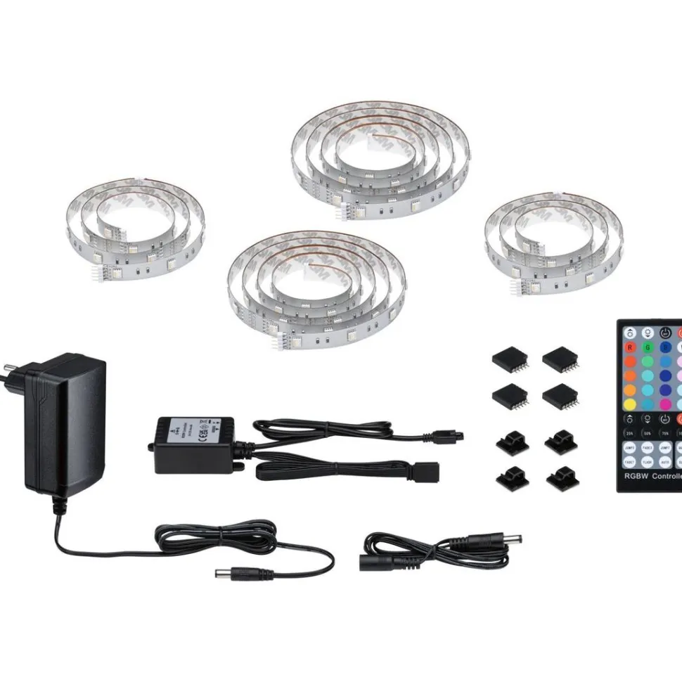 LED-valonauha Paulmann MaxLED 250 TV Comfort, aloituspakkaus, 3.6m, 20.5W, 277lm/m, 30LEDs/m, RGBW+, 24VA