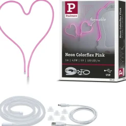 LED-valonauha Paulmann Neon Colorflex, 1m, 4,5W, 10lm/m, vihreä
