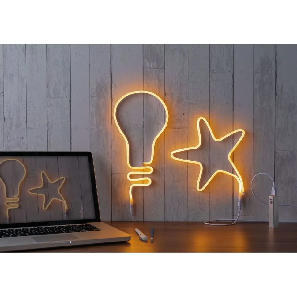 LED-valonauha Paulmann Neon Colorflex, 1m, 4,5W, 10lm/m, vihreä
