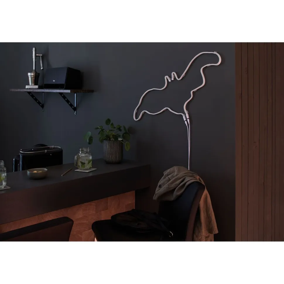 LED-valonauha Paulmann Neon Colorflex, 1m, 4,5W, 10lm/m, vihreä