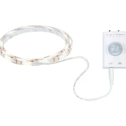 LED-valonauha Paulmann, paristokäyttöinen, 1m, 1.4W, 140lm/m, 3000K, liiketunnistin