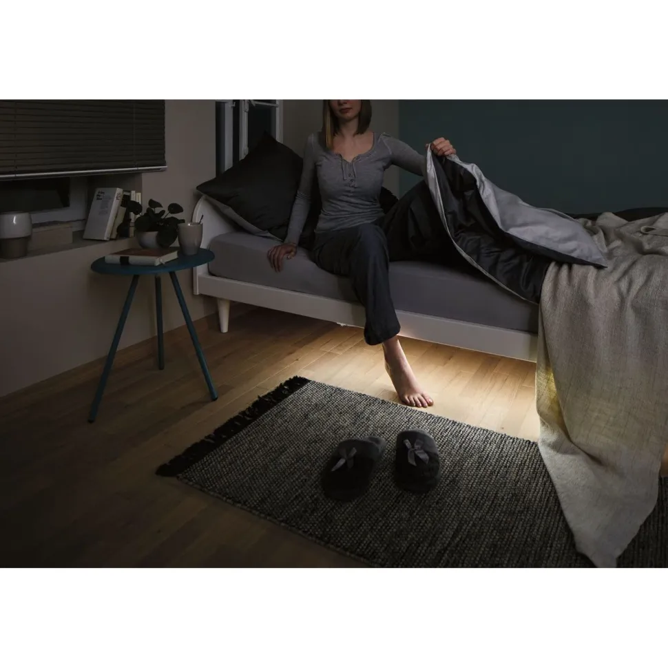 LED-valonauha Paulmann, paristokäyttöinen, 1m, 1.4W, 140lm/m, 3000K, liiketunnistin