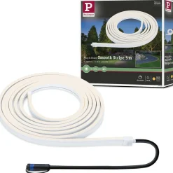 LED-valonauha Paulmann Plug & Shine Smooth, 5m, IP68, 3000K, 26W, valkoinen