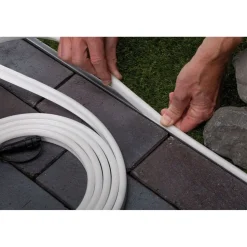 LED-valonauha Paulmann Plug & Shine Smooth, 2m, IP68, 3000K, 12W, valkoinen