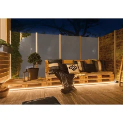 LED-valonauha Paulmann Plug & Shine Smooth, 2m, IP68, 3000K, 12W, valkoinen