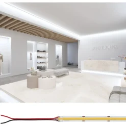 LED-valonauha Paulmann ProStrip Silver, P150, COB 840, 5m, 65W, 1400lm/m, 528LEDs/m, 4000K