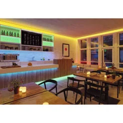 LED-valonauha Paulmann ProStrip Silver, P75, 830, 5m, 121W, 700lm/m, 84LEDs/m, RGBW