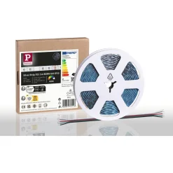 LED-valonauha Paulmann ProStrip Silver, P25, 830, 5m, 75W, 300lm/m, 60LEDs/m, RGBW