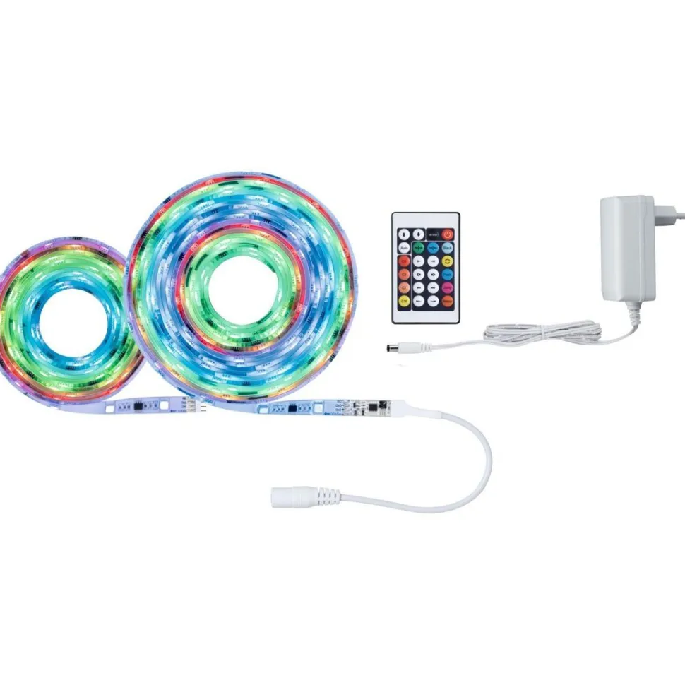 LED-valonauha Paulmann SimpLED, 7.6m, 15W, 65lm/m, RGB, 18VA