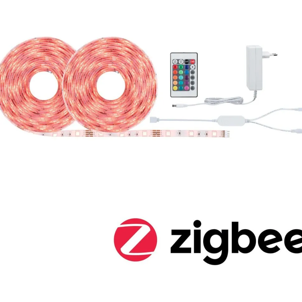 LED-valonauhasarja Paulmann SimpLED, Smart Home Zigbee 3.0, 10m, 26W, 90lm/m, 30LED/m, RGB, 36VA