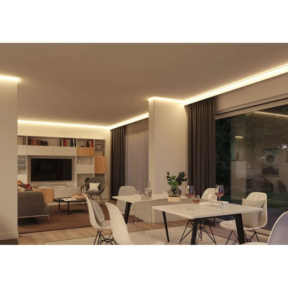 LED-valonauhasarja Paulmann SimpLED, Smart Home Zigbee 3.0, 10m, 26W, 90lm/m, 30LED/m, RGB, 36VA