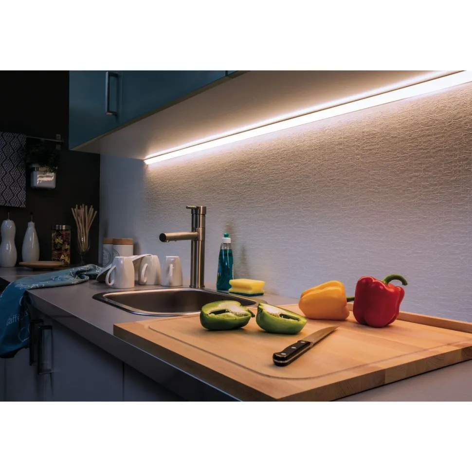 LED-valonauhasetti Paulmann MaxLED 500, 1.5m, 5.5W, 550lm/m, 4000K, 20VA, neutraali valkoinen