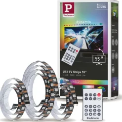 LED-valonauha televisioon Paulmann EntertainLED, USB, 55'', 2m, 3,5W, 60LEDs/m, RGB+