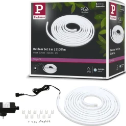 LED-valonauha ulkokäyttöön Paulmann SimpLED, 5m, IP65, 20W, 200lm/m, 6500K, 24VA